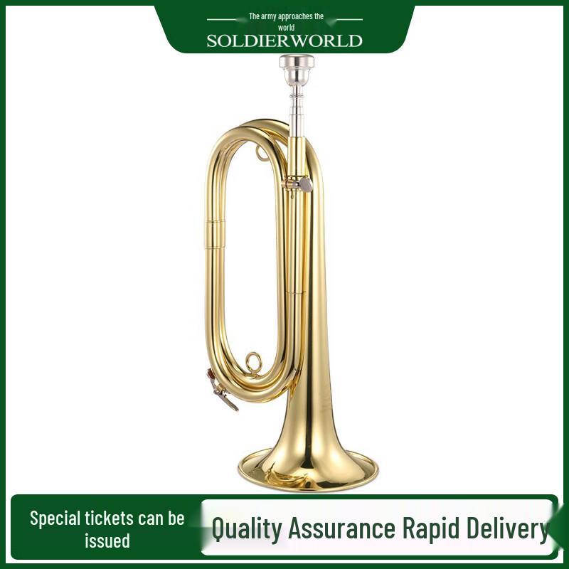 B-flat Brass Military Bugle