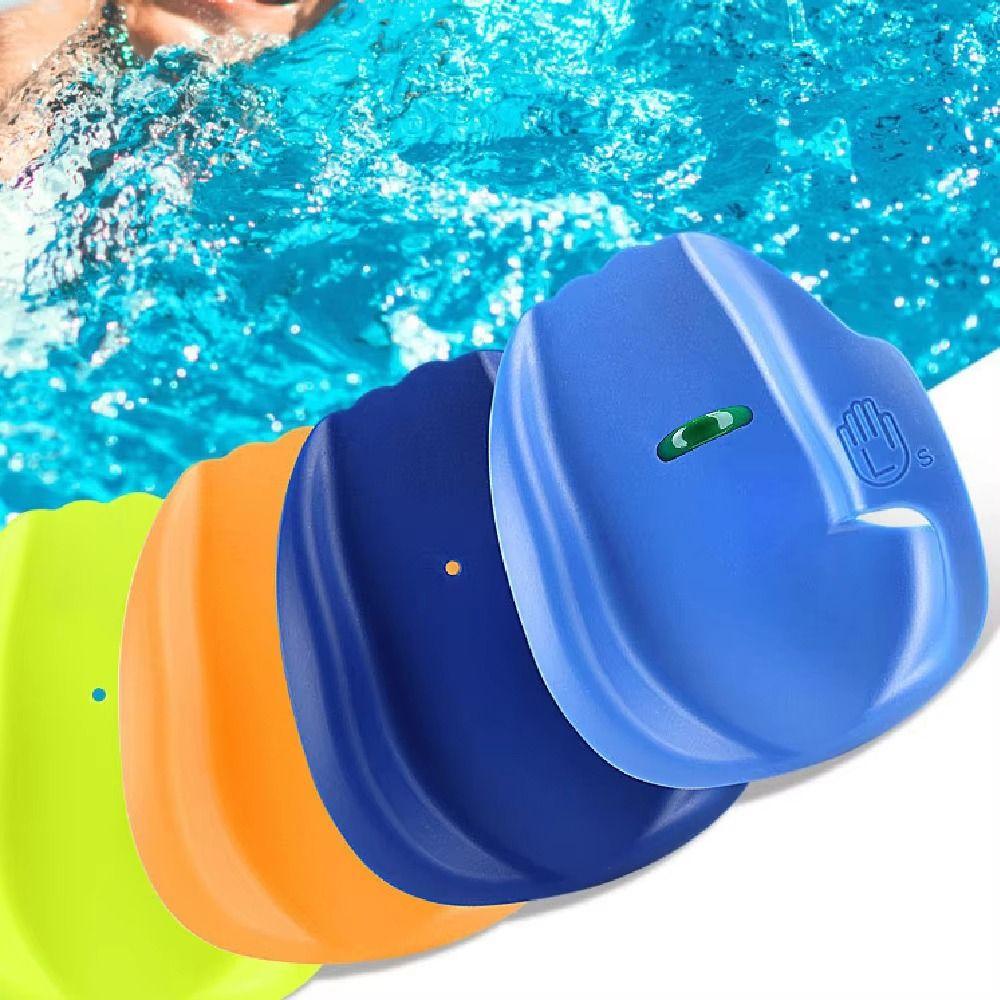 Adjustable Hand Fins PVC Swim Flippers Durable Swim Paddles  Fitness Swim