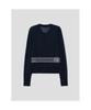 BEANPOLE GOLF Women'S Sheer Full-Zip Cardigan - Navy
