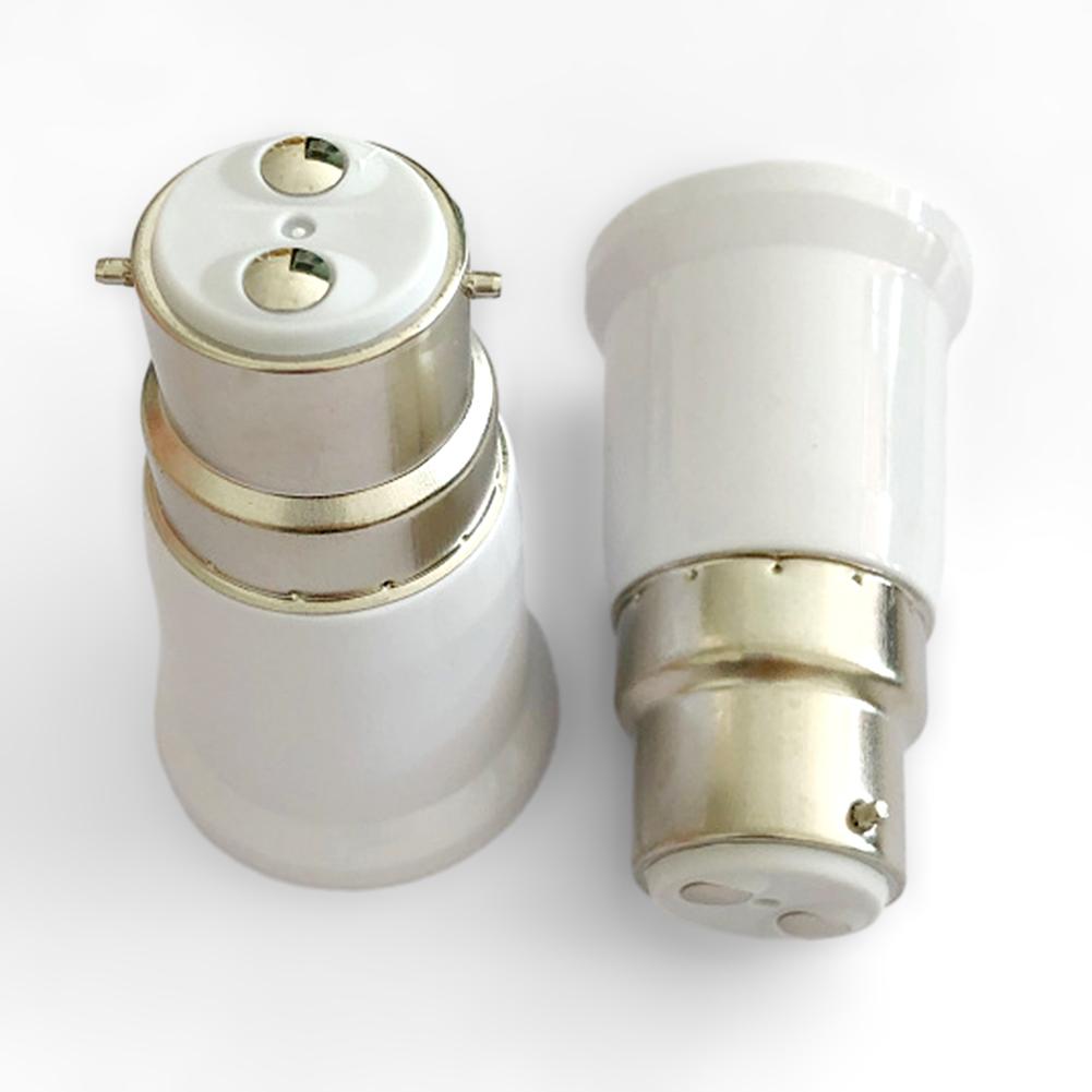 1/4/10pcs Welding-Free B22 To E27 Light Socket Adapter Bulbs Holders Lamp Sockets Converter Extended Lamp Bulb Conversion Holder