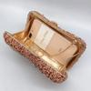 Rhinestone Evening Clutch Purse White/Green Luxury Women’s Diamond Crystal  Bags Clutches Lady Banquet Party Stones Handbag