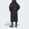 Adidas Xplr Down Bench Mid-Length Hooded Down Jacket Men Outerwear Black FJ9241