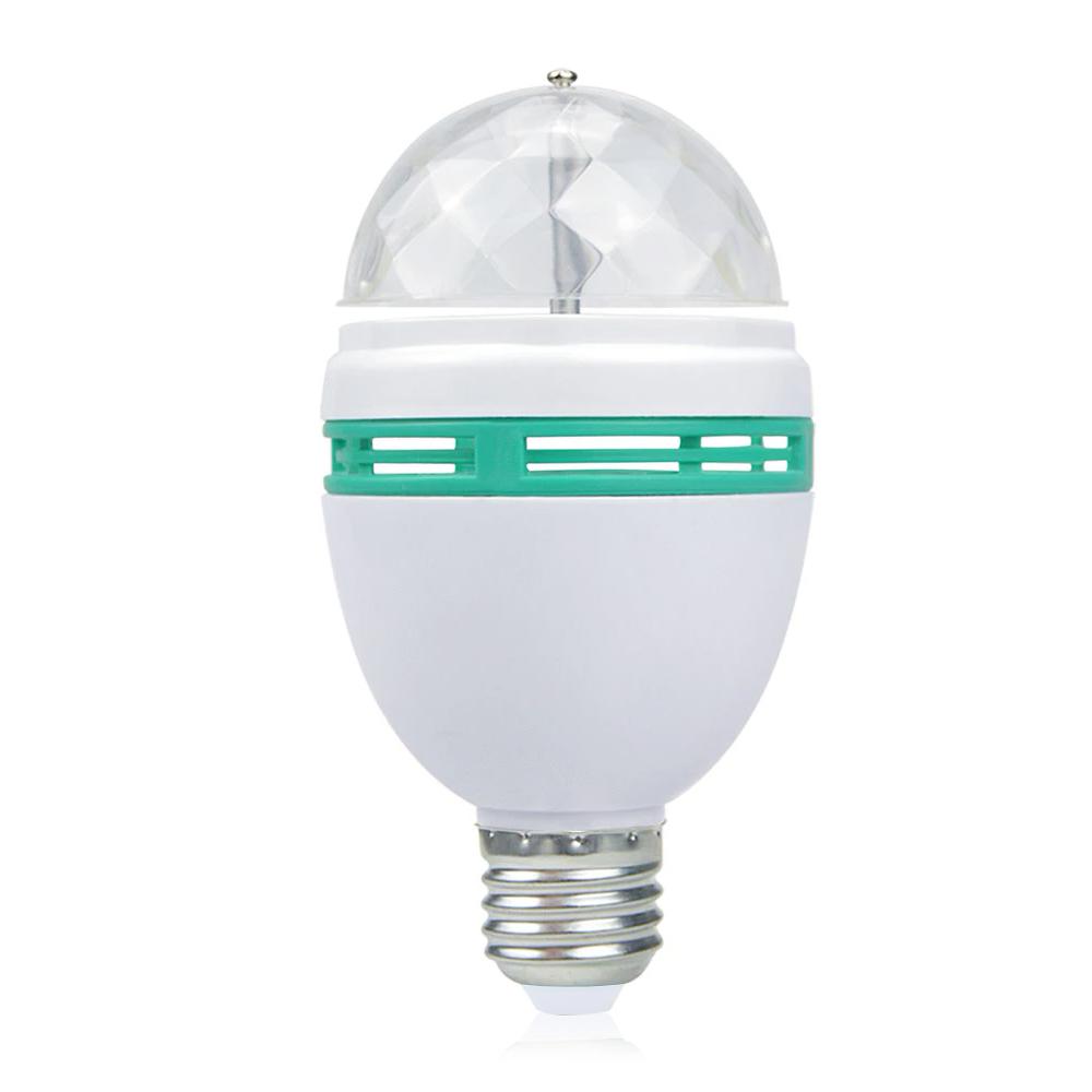 Disco Rotating Bulb E27 Rgb Disco Ball