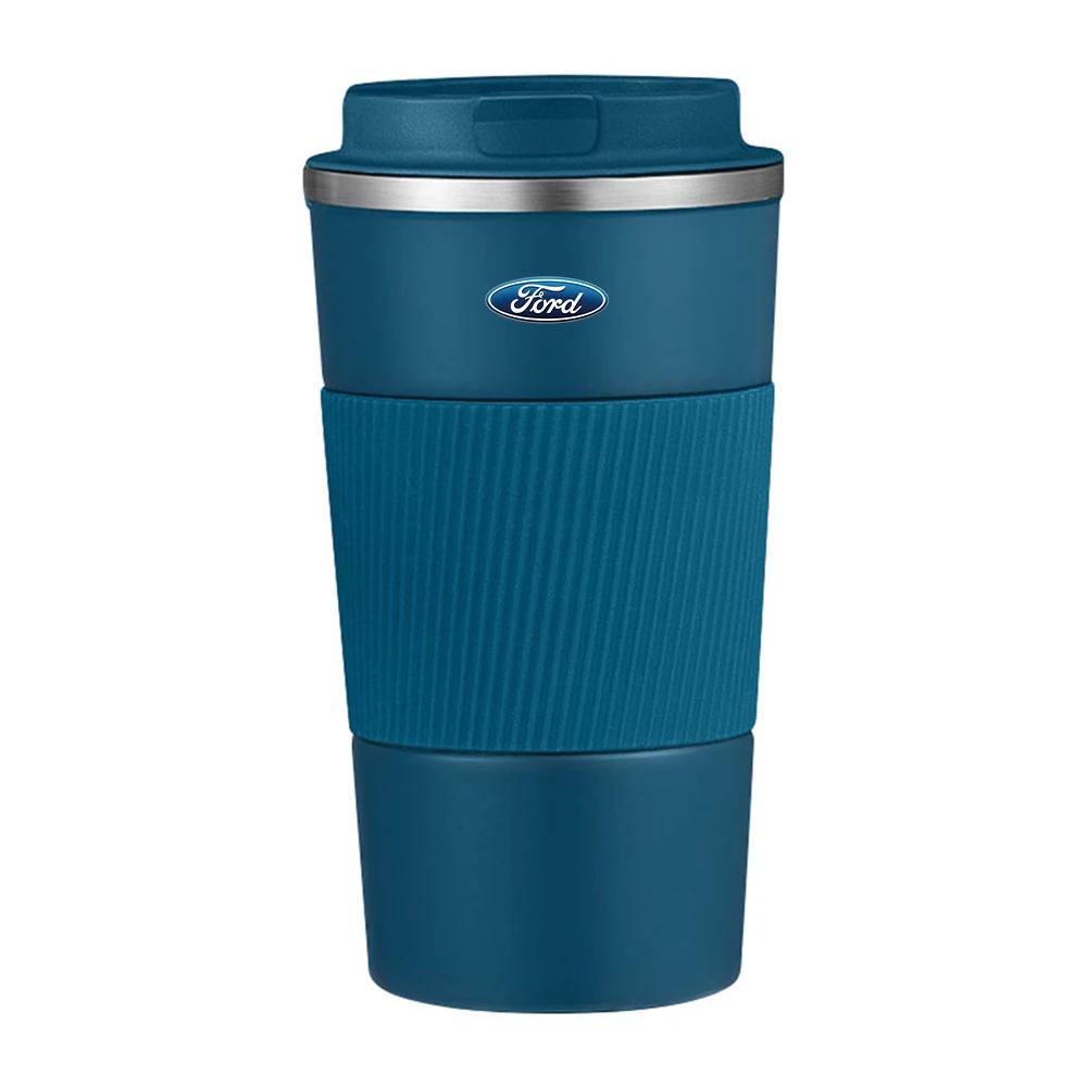 For Ford F MK4500ml Stainless Steel Coffee Tumbler Thermos Cup Portable Travel Thermal Mug For Ford Fiesta Mondeo Fusion Explorer Escape Edge