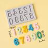 Balloon Number DIY Cake Mold for First Birthday Decoration