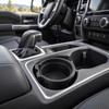 Embedded Center Console Cup Holder Replacement for 2005-2019 with Cylindrical Black Cup Well, Visible Mounting Section, and References 96975-EA000 and