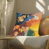 Anime R-Romeo No Aoi Sora Pillow Case Fashion Square Pillowcase Bedroom Sofa Room Ins Decoration Leisure
