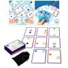 Overlap Card Swish Cards Educational Development Puzzle Game for Games - Interaction Activity