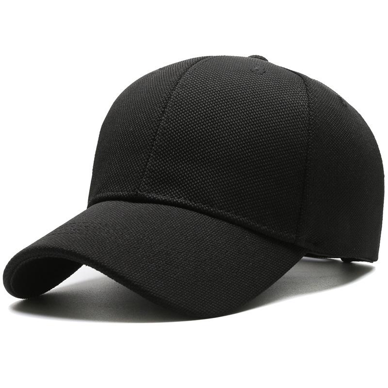 Pineapple Cloth Light Plate Simple Hat Men's Casual Baseball Cap Fashion Visor Hat Minimalist Female Cap, Big Head Circumference