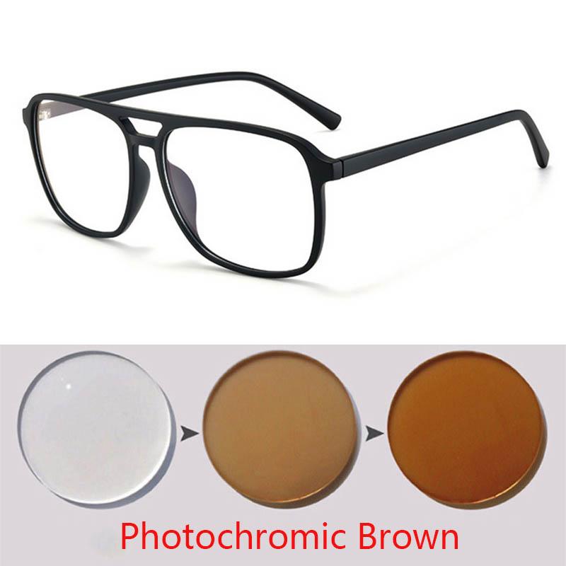 Double Beam Pilot Sports Short Sight Sun Glasses Sunglasses Custom Myopia Minus Prescription -0.5 -1.0 -2.0 To -6