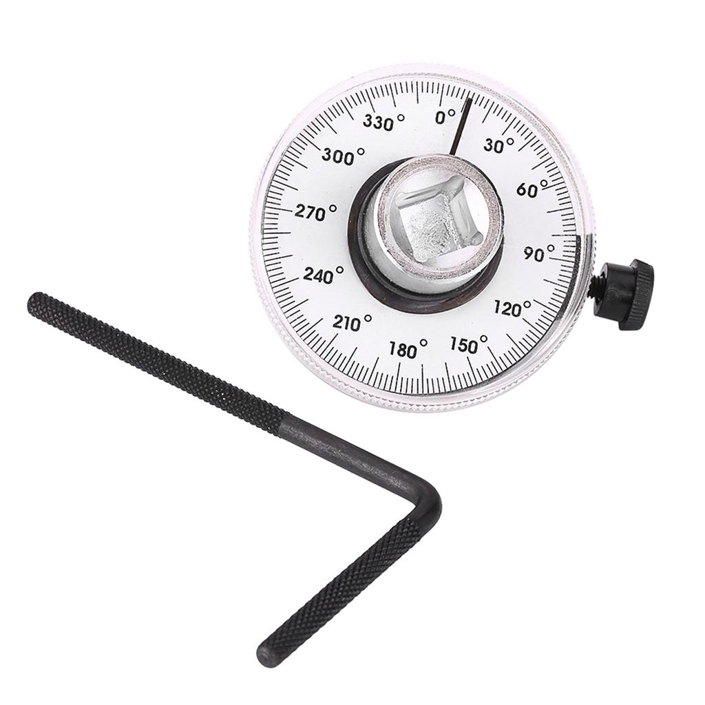 1 2 Inch Adjustable Drive Angle Torsion Wrench Measure Car Gauge Tool Set 360 Degree Angle