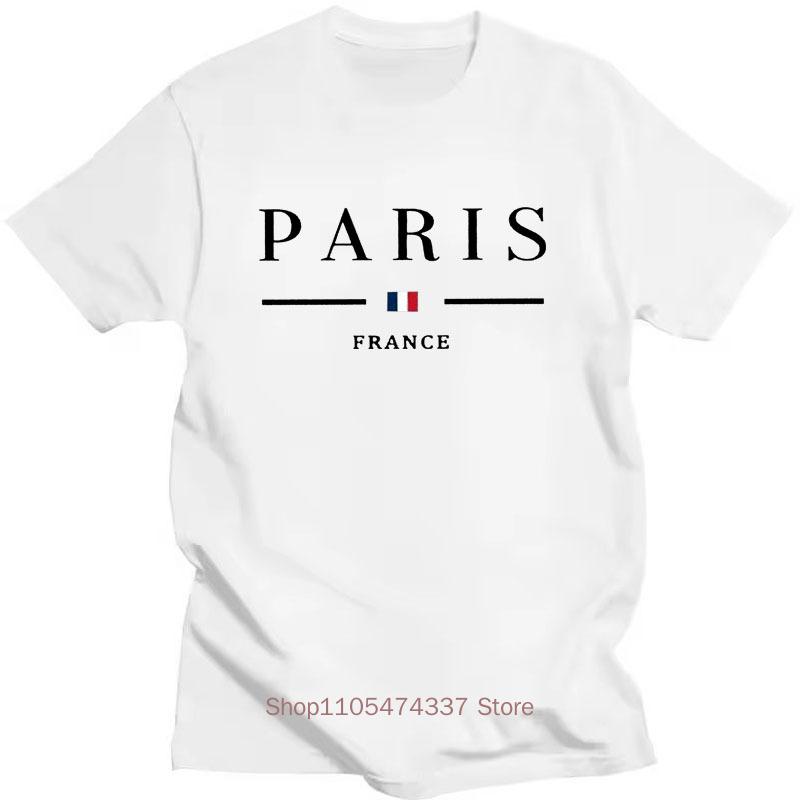 Unisexs Clothing Paris France Graphic Print Tshirts Summer Casual Fashion Loose Tops High Quality Oneck Short Sleeve Tees