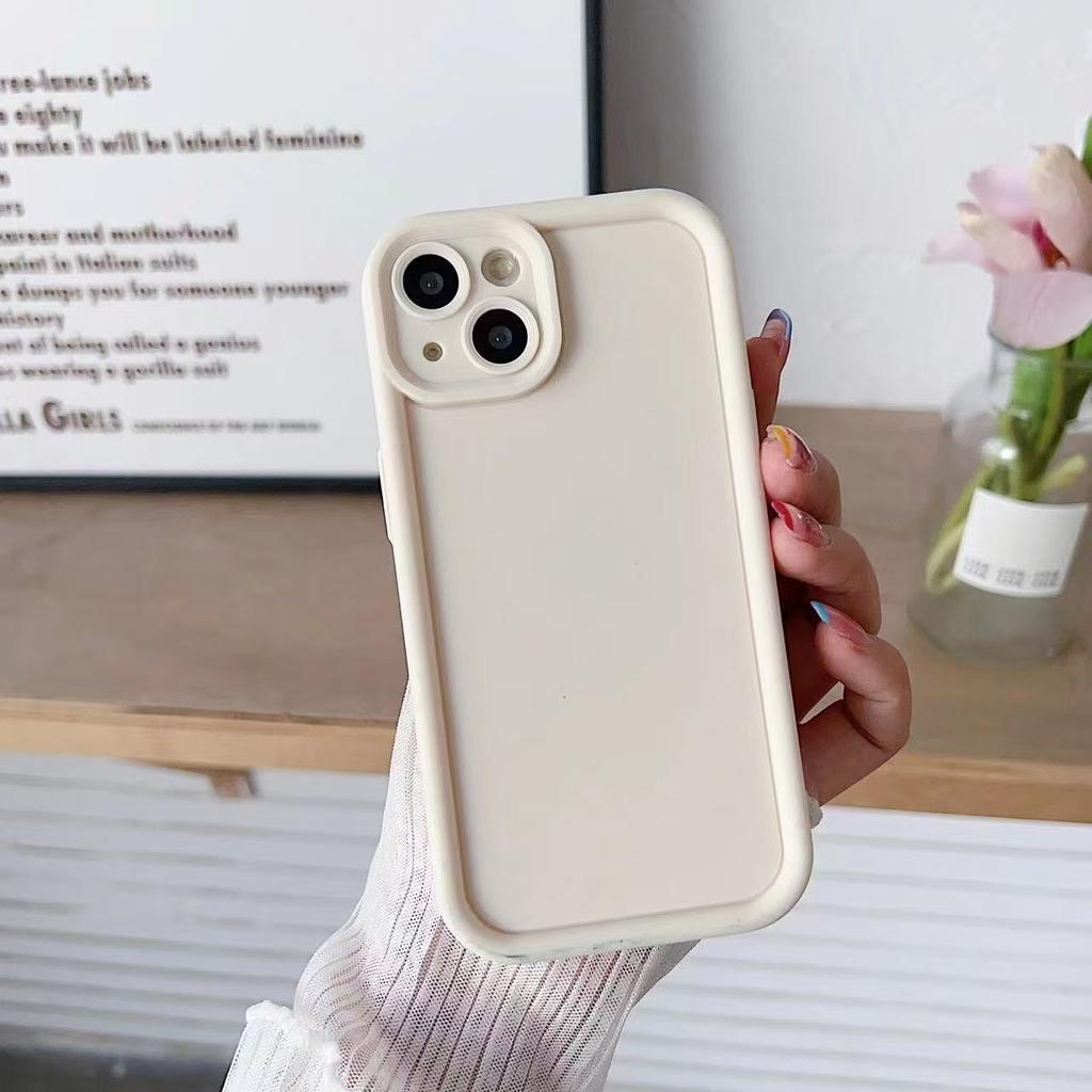 Simple Solid Color Mobile Phone Case Suitable for Apple 17promax Full Inclusive IPhone 16 New Model 15 Anti Fall 14 13Pro