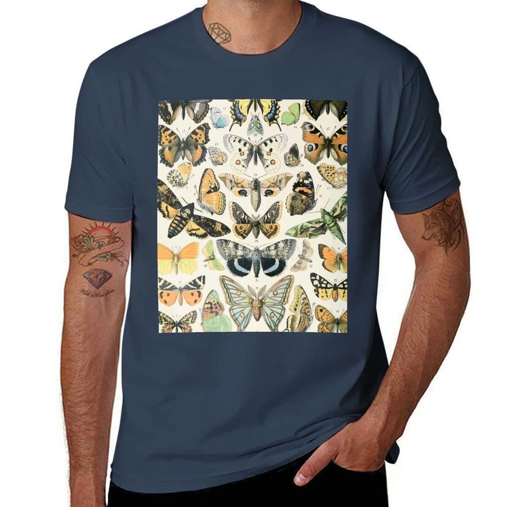 Adolphe Millot Papillons A Tshirt Quick Dry Fishing Tshirt