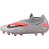 Nike Phantom Vision 2 Elite Df AG Pro Metallic Grau Karmesinrot CD4160-906
