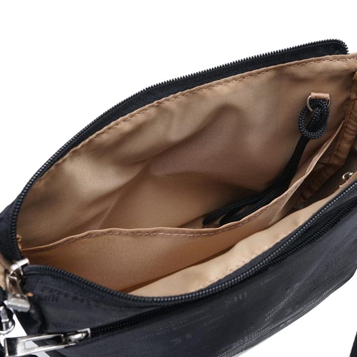 HIROKO KOSHINO SPORTS Shoulder Bag, Size S, HLD02 (Black)