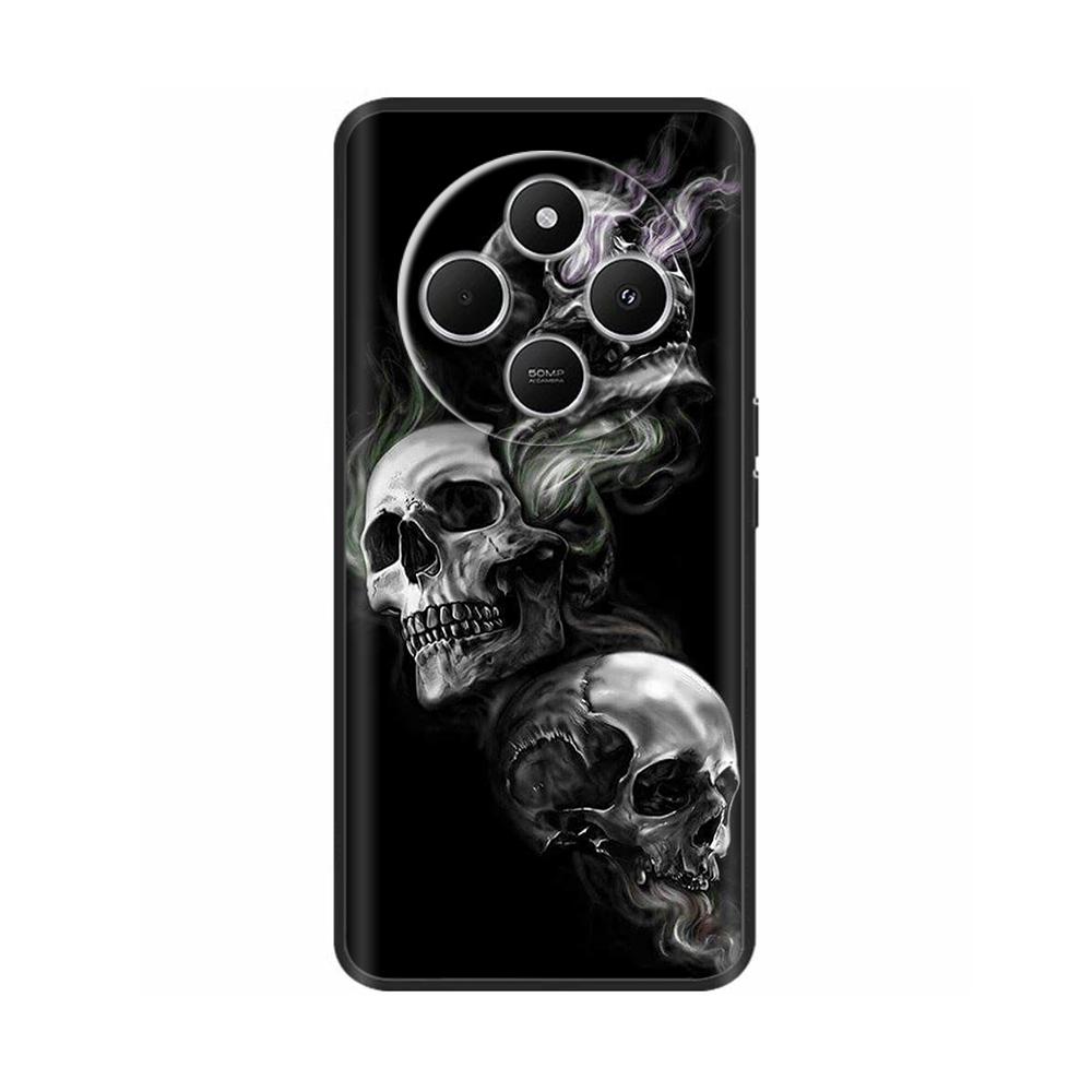 For Xiaomi Redmi 14C Silicone Case Cute Pattern Soft TPU Phone Cover For Redmi 14C Fundas Protective Back Cover 14 C Bumper Bags