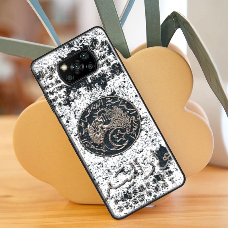Algerian Passport Case For Xiaomi Mi 11 Lite 9T 10T 11T Pro POCO X3 Pro X3 GT F1 F2 F3 M4 M3 Pro Case Cover