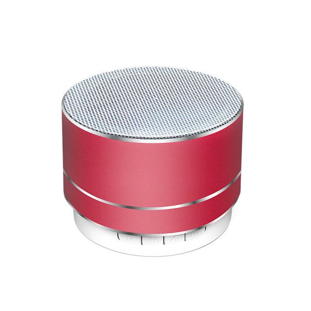 Subwoofer de metal portátil sem fio Bluetooth Speaker Computador Mini Bluetooth Audio MP3 Music Player