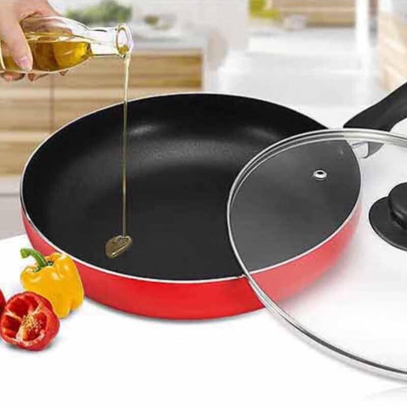SUPOR Maifan Stone Non-stick Frying Pan with Lid