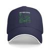 LIFE WAS GOOD Black Baseball Cap with Green Bear and Tree Design Classic Adjustable Hat for Outdoor Adventures and Casual Wear