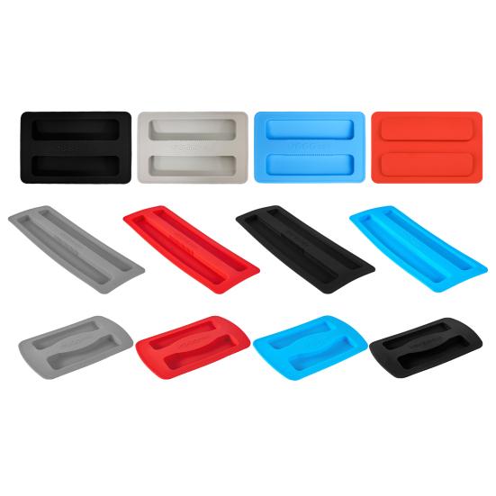 2 Pcs Silicone Toaster Covers Bread Machine Cover Washable Lid Kitchen Appliance Covers for 2-Slice Toaster Dust Protection Easy Handling