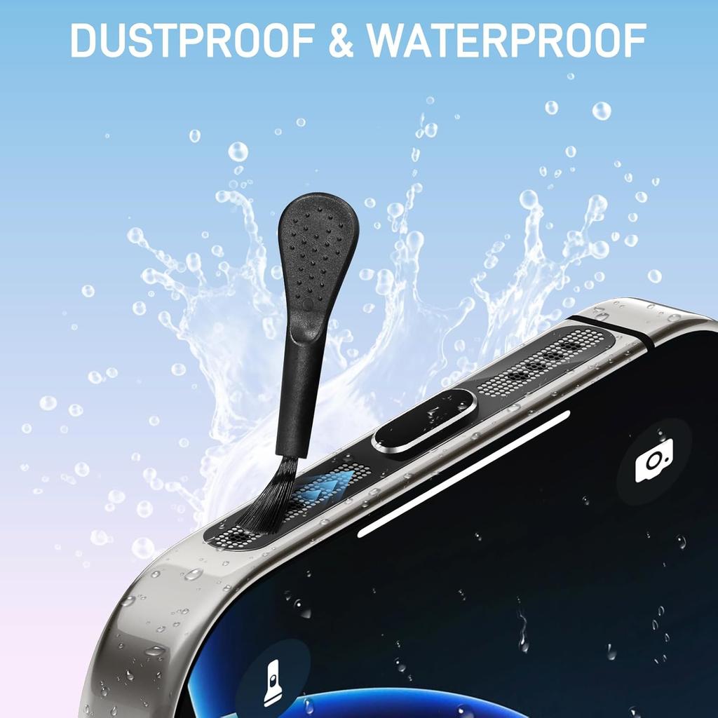 10Pcs/set Phone Speaker Charge Port Anti-dust Mesh Net with Metal Dustplugs For iPhone 17 Pro Max 17Air Phone Cleaner Tool Kit