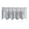 Decorative Lace Short Curtain Soft Tasseled Fringe Semi Transparent Designs For Bedroom Window Dorm Decoration