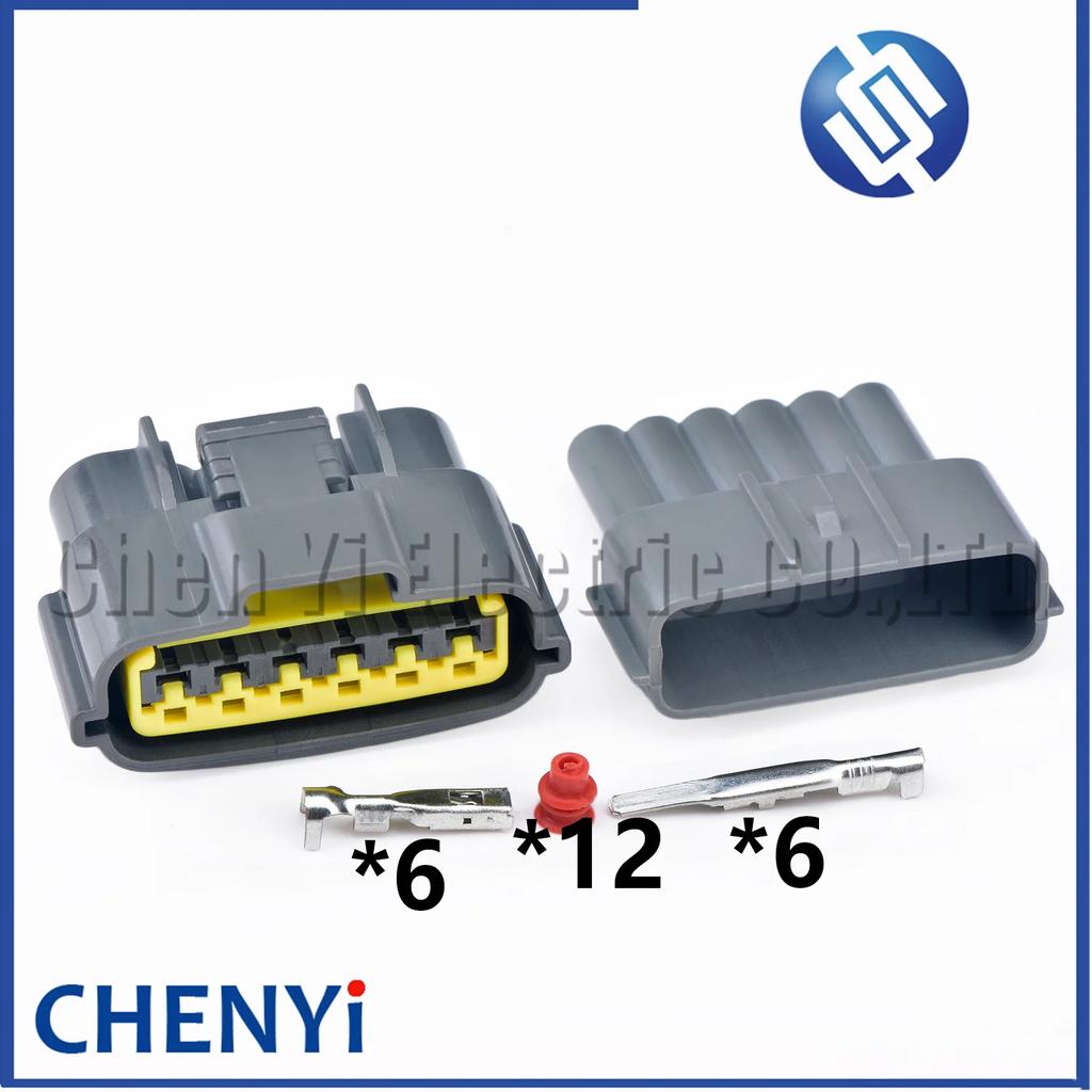 6 Pin Automotive Waterproof Connector Accelerate Pedal Plug Distributor Wire Harness Plug 6098-0146 6920-0082