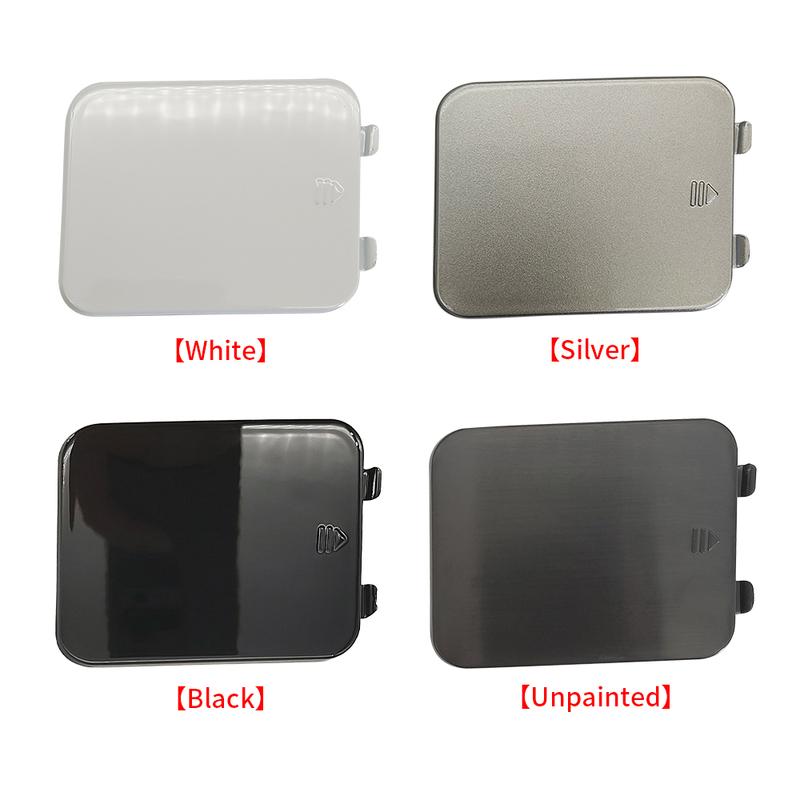 For Mercedes W211 Car Rear Bumper Tow Hook Cover Cap Black For Benz E Class E230 E260 E300 E320 E400 2003-2008 2118800305