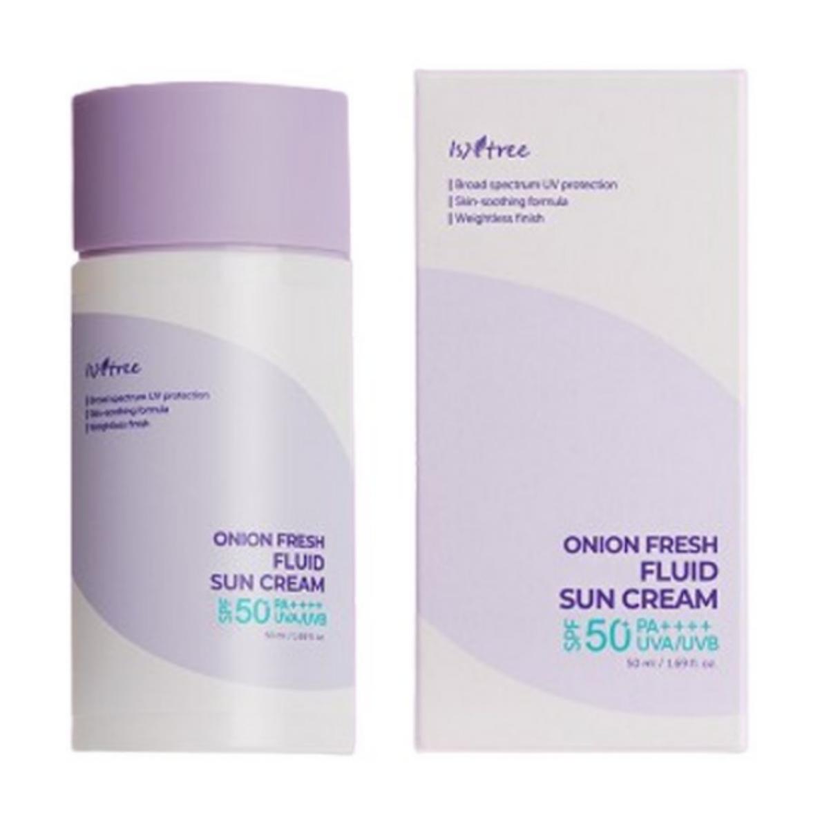 

Isntree Onion Fresh Fluid Солнцезащитный крем