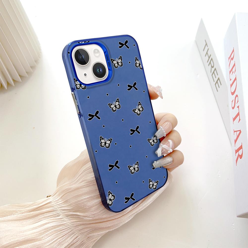 Fashion Colorful Sliver Double Sided Phone Shell Soft Edge Hard Case Full Cover Shockproof Phone Casing for Samsung A16 A55 Xiaomi Redmi 14C Poco C75