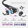 STATIK 360 Magnetic Charging Cable Type C Charger 3 In 1 USB C To USB C Micro USB iProduct Tip USB iProduct Tip USB A Phone Charging Cord Compatible