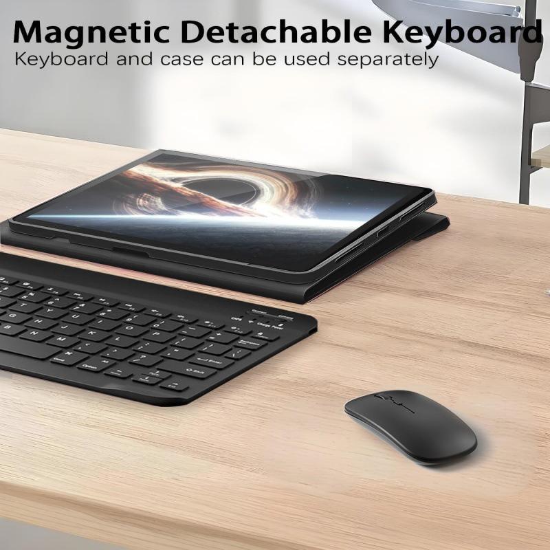 OPPO Pad5 12.1 Tablet Bluetooth Keyboard & Xiaomi/OPPO Protective Leather Case