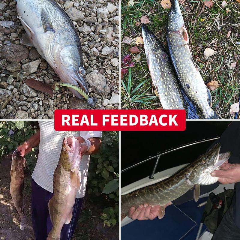 MEREDITH Crazy Shiner II Soft Lure 65 mm 80 mm Rybářská návnada Shad Silikonové návnady T-tail Wobblers Swimbait Umělá polévka leurre