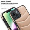 For iPhone 14 Case Case Compatible with MagSafe RFID Blocking Card Slot Leather Back Cover