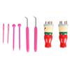 Wooden Spool Knitting Doll Innovative Design Hand Crafting Toy French Knitter Tool  Bracelet Making