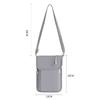 Outdoor Travel Anti-theft Wallet Waterproof Storage Neck Hanging Mobile Phone Passport Bag Crossbody Bag Multi-functional Wallet