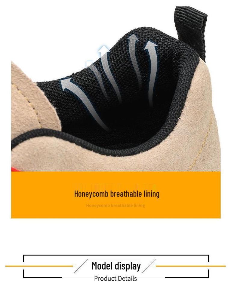 Ανθεκτικά Μονωμένα Παπούτσια Ασφαλείας Εργασίας Unisex: Αντι-θραύση, Αντι-διάτρηση, Πλαστική Προστασία Δακτύλων