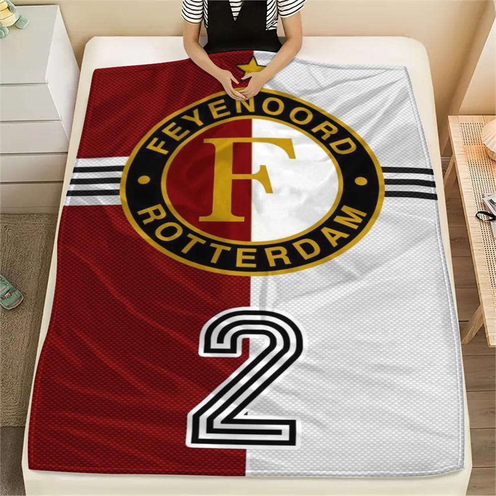 1pc Feyenoord Print Flannel Blanket, High Quality Comfortable for All Seasons, Home Decor, Warmth and Comfort, Perfect for Christmas Gifts53