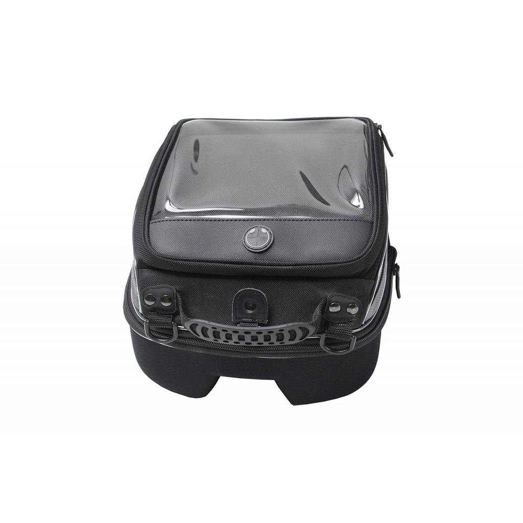 Hepco Becker Tank Bag for Street Tourer M with Tank Ring 1 Set & Fittings, Black, (640805-0001)