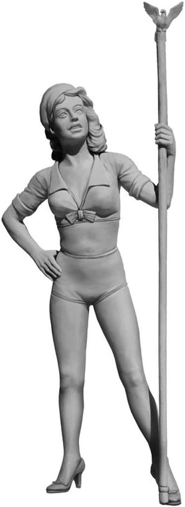 Master Box 1/24 Scale Pin-Up Series Betty Bikini Stars and Stripes Plastic Model Kit MB24002