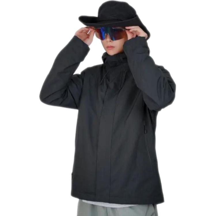 Anta China National Geographic Series 3 In 1 Comfortable Fashion Waterproof Jacket Unisex Jacket 152546601R-2