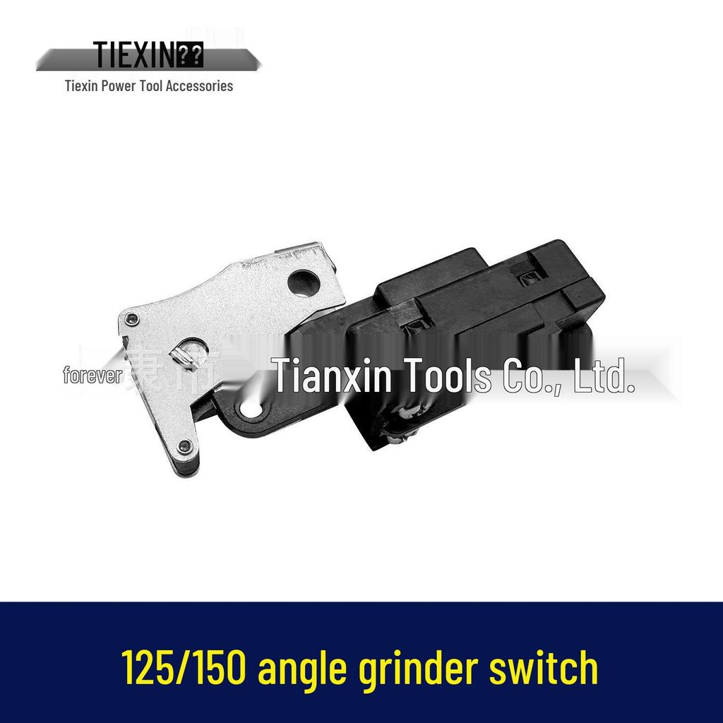 Iron Wrench 125/150 Angle Grinder Switch - Accessory for Cutting & Polishing Machines, Model 01601