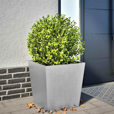 Vidaxl Jardinière de Jardin, 50x50x50 cm, Acier Galvanisé
