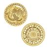 Set of 12 Zodiac Coins, Zodiac Commemorative Coins, Leo Sun God Lucky Coins, Birthday Gifts