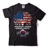 T-shirt Cultivé en Amérique Racines Coréennes Chemises Corée du Sud USA Drapeau de la Corée du Sud T-shirt