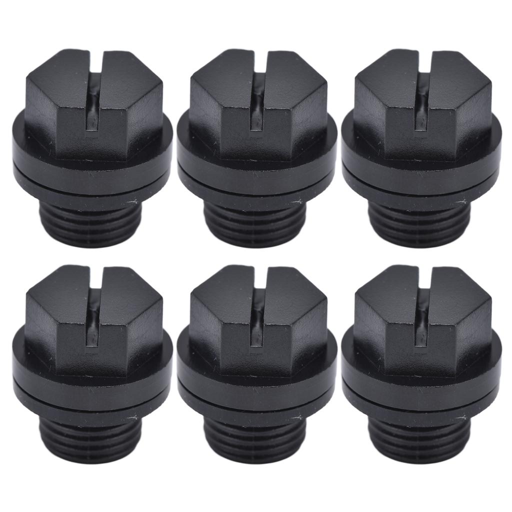 10PCS Drain Plug Fine Workmanship Simple Operation Rubber Material Small Volume 1/4in Swimming Pool