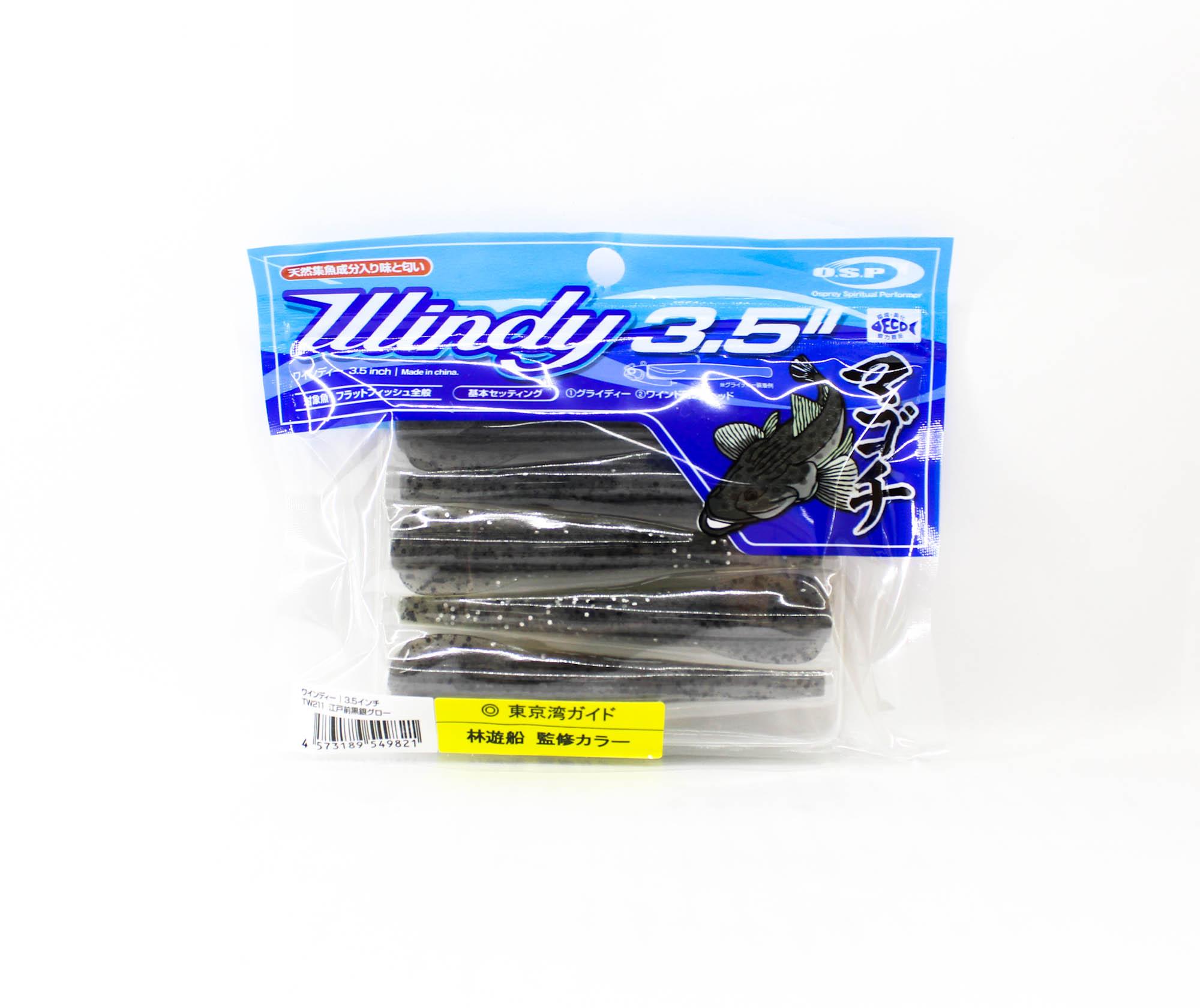 

OSP Soft Lure Windy 3.5 Inches TW-211 (9821)