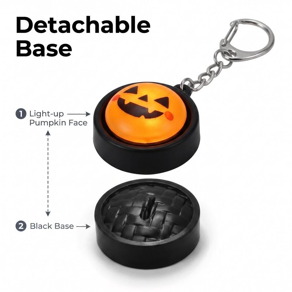 3D Printed Halloween Steamer Fidget Keychain Halloween Face Stress Charm  Holiday Gift
